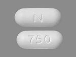 N 750 Pill (White/Capsule-shape) - Pill Identifier - Drugs.c