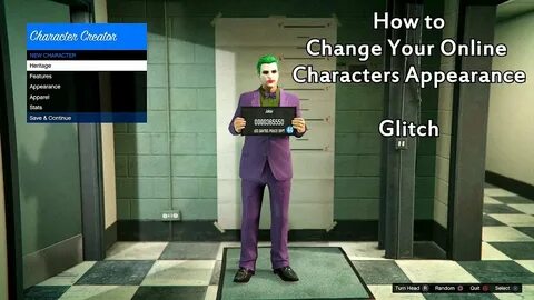 GTA 5 Online How To Change Your Characters Appearance Glitch