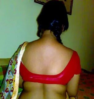 Hot Blouse Back Of Sexy Indian Masala Aunties: Real Life Aun