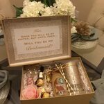 Wedding Bridesmaid Gift Boxes / will you be my bridesmaid gi