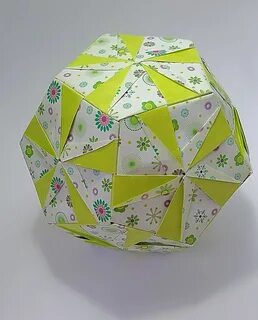 Dodecahedron Paper: 7.5 cm DC Modules: 30 edge modules Mod. 