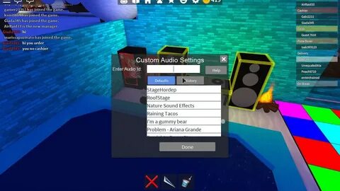 Roblox Song Id Raining Tacos Roblox Codes Godzilla