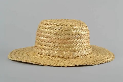 BUY Handmade designer woven summer straw hat for men eco fri