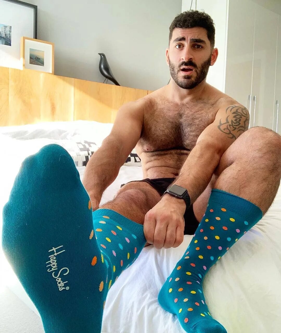 YUMMY ❤ or NOT 👹?! #scruff #hairy #beardo #feet #fetish #socks #peludo #ba...