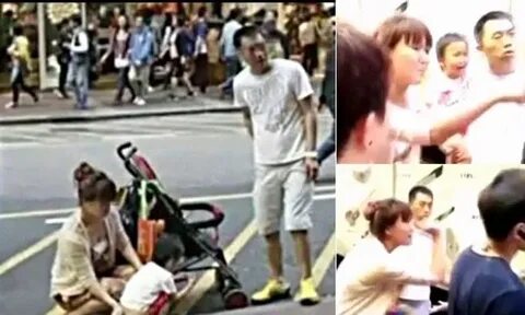 Chinese toddler urinating on Hong Kong street sparks social 