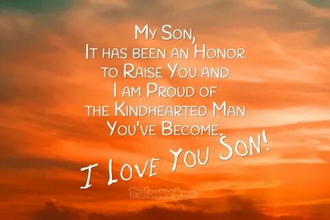 I Am So Proud Of You Son Quotes - Dog Tied