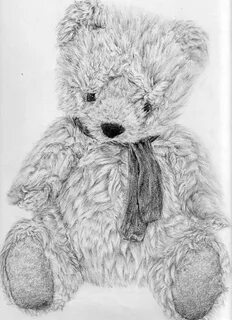 The Best 14 Shading Realistic Teddy Bear Drawing - artariand