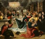 The Pentecost, by Follower of Bernard van Orley, c. 1530. No