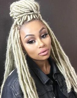 Blac Chyna Blonde Dreadlocks Faux locs blonde, Faux locs hai