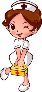 Download Cartoon Cute Nurse Element - Caso Clinico Animado P