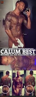 Make the jump to check out Calum Best naked ass in motion! D