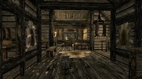 Woodsman's Shack 家 - Skyrim Special Edition Mod デ-タ ベ-ス MOD 