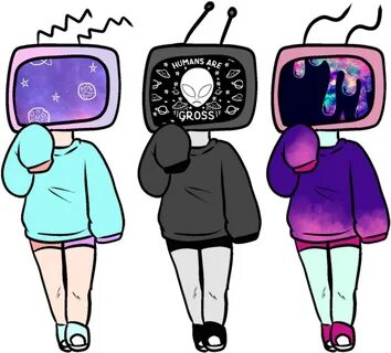 Galaxy Tv Head Adopts By Pacify Her - Tv Heads - (900x771) P