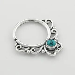 Septum Ring Septum Jewlery Septum Piercing Turquoise Etsy