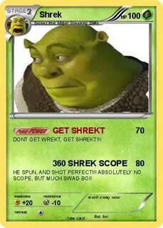 Pokémon Shrek 622 622 - GET SHREKT - My Pokemon Card