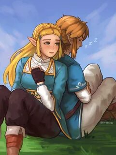 yoyoleif: "finished painting BoTW Zelda and Link " Breath of