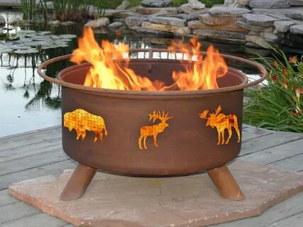 Wood Burning Fire Pit for Make MEal - Valley Garages Ideas