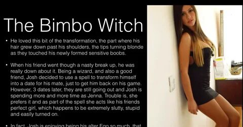 Carly's Captions : The Bimbo Witch