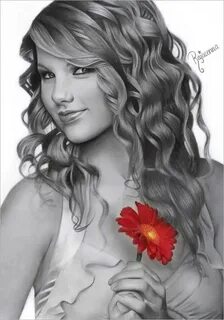 Simple Taylor Swift Sketch Drawing for Adult Sketch Art Draw