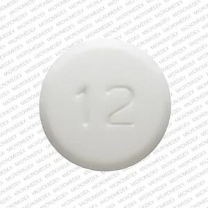 A 12 Pill (White/Round/11mm) - Pill Identifier - Drugs.com