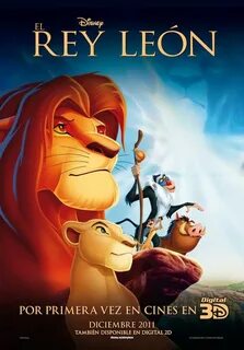 El Rey León (1994) - Poster US - 1471*2048px