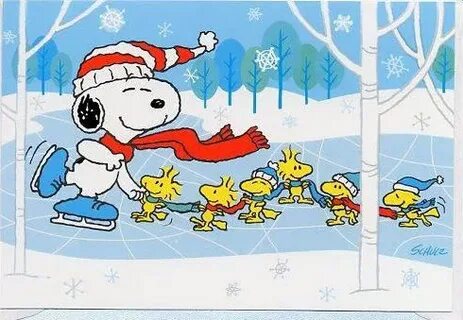 snoopy winter - Clip Art Library