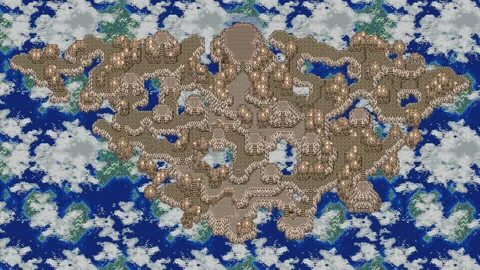 Final Fantasy Vi World Map - Map Of Western Hemisphere