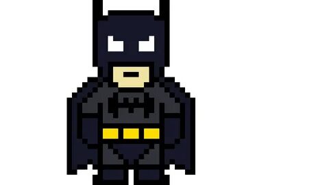 Editing BATMAN - Free online pixel art drawing tool - Pixila