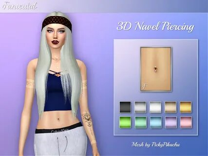 Sims 4 Cc Belly Button Piercing All in one Photos