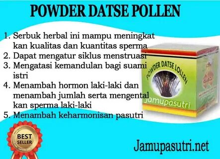 √ Manfaat Dari Powder Datse Pollen Penyubur Pria Dan Wanita 