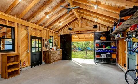 Before and After Photos of a Renovated Historic Garage in Id