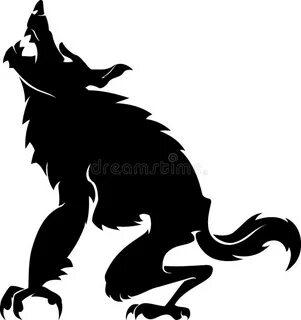 Black Half White Wolf Stock Illustrations - 14 Black Half Wh