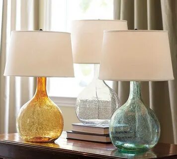 Stunning 23 Images Pottery Barn Glass Lamp - Homes Decor