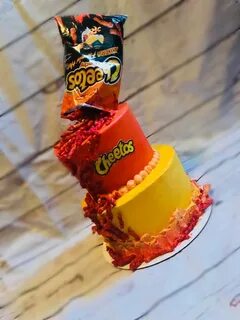 Hot Cheeto cake Themed birthday cakes, Cake designs birthday
