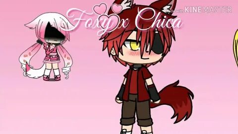 Foxy x Chica part 1 gacha life - YouTube