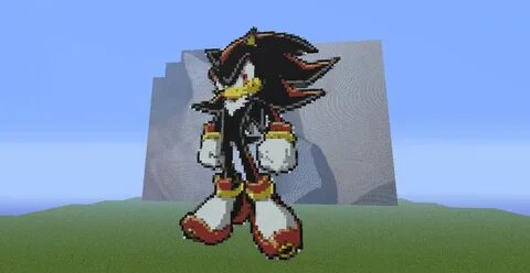 Shadow The Hedgehog Contest Minecraft Skin All in one Photos