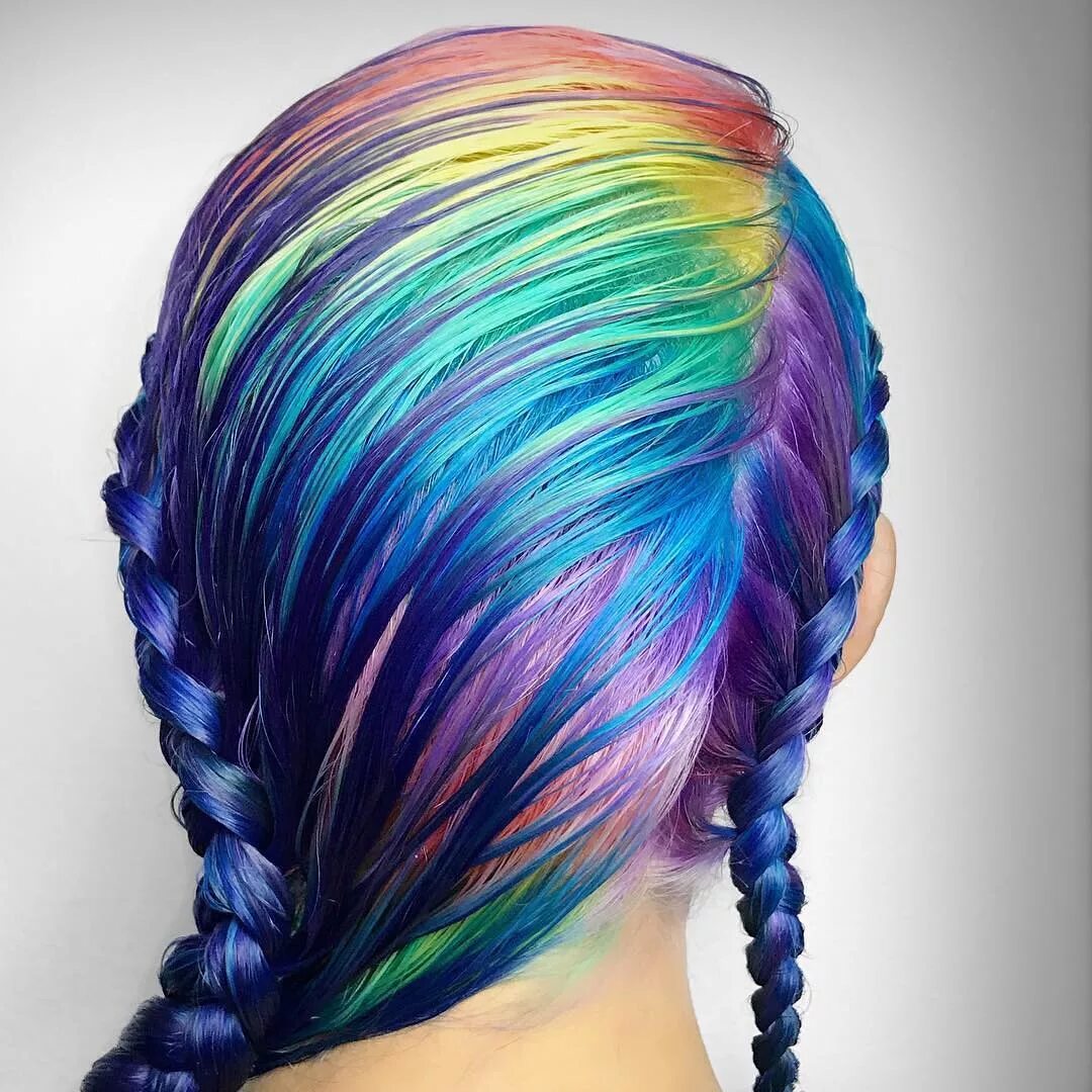 PRAVANA в Instagram: "🌈 😍 🌈 when hair becomes your coloring book an...