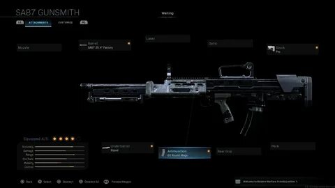 Modern Warfare: Wie ihr die AK-74u, MP5k, M16, LSW, RPK & me