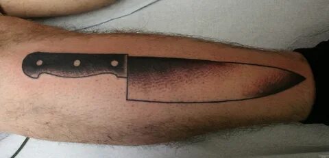 Bowie Knife Tattoo