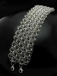 Moorish Rose - Sowiarnia Handmade chain jewelry, Chainmaille
