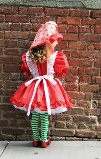 Strawberry Shortcake Costume for a Toddler or Child Tutorial