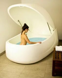 A session in a sensory-deprivation tank. Deprivation tank, S