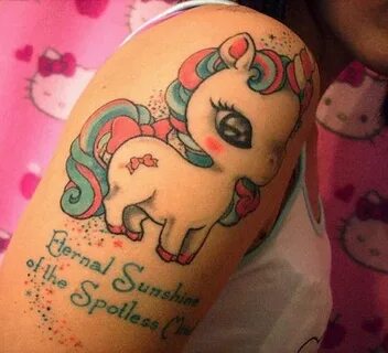 Animal Tattoo Designs - cute-unicorn-tattoo - TattooViral.co