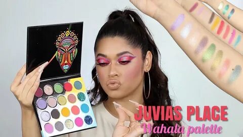 NEW* JUVIAS PLACE WAHALA EYESHADOW PALETTE SWATCHES & REVIEW