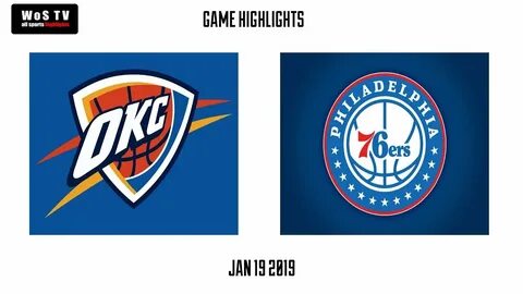 NBA OKC Thunder vs Philadelphia Sixers Full Game Highlights 