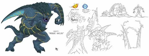 Pacific Rim Concept: The Rogue Kaiju by A3DNazRigar on Devia