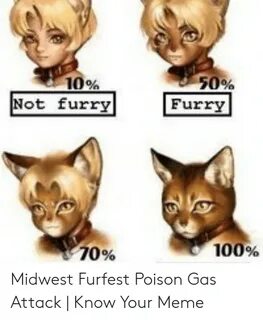Furry Ot Furry 100% 70% Midwest Furfest Poison Gas Attack Kn
