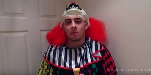 YouTube Prank Goes Wrong When Bystander Attacks Killer Clown