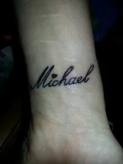 tattoo on my wrist more tattoo ideas name michael tattoo bod