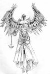 Warrior Angel Drawing at PaintingValley.com Explore collecti